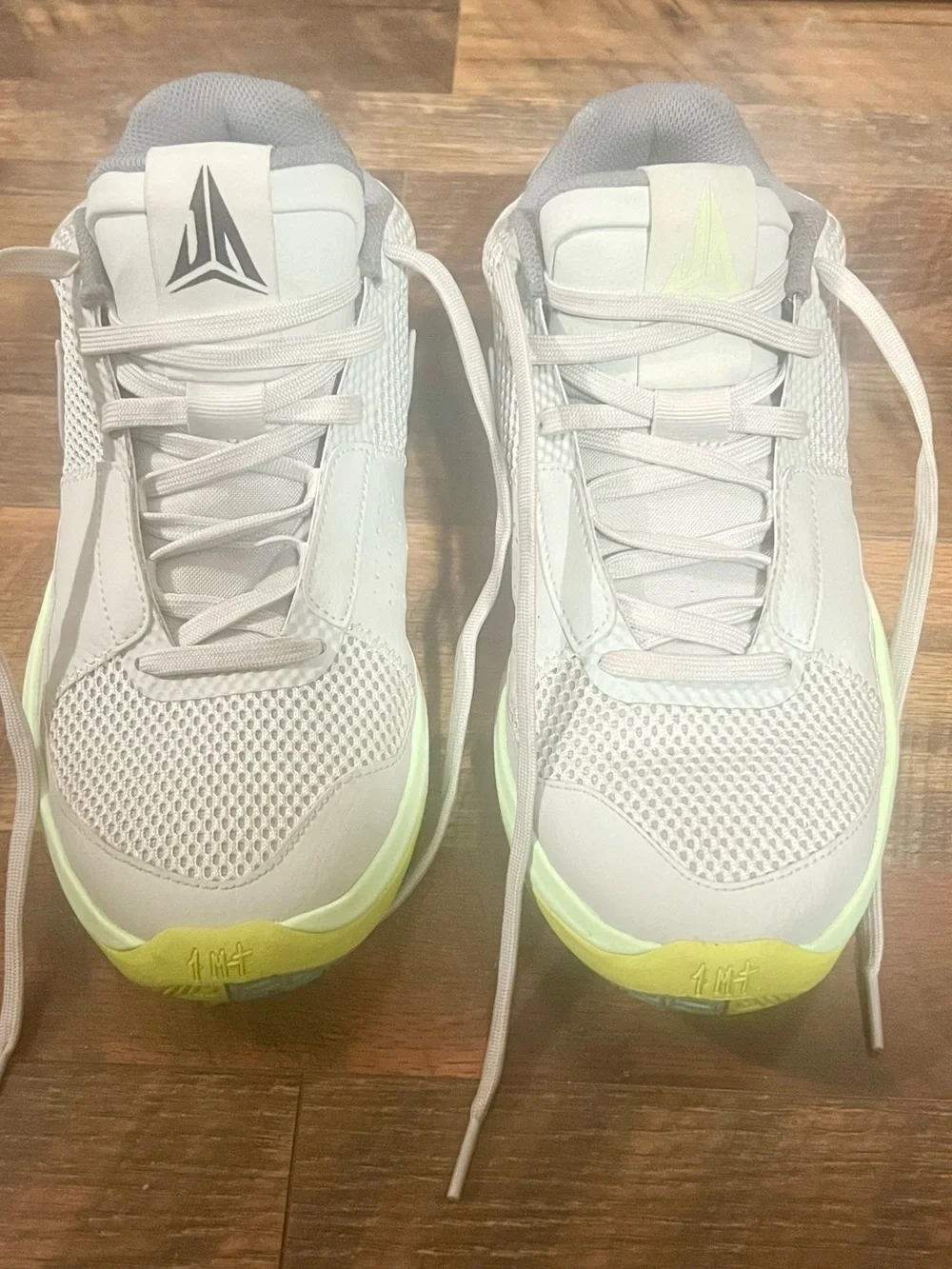 Nike Ja 1 Light Silver/Cyber sneaker size 8.5